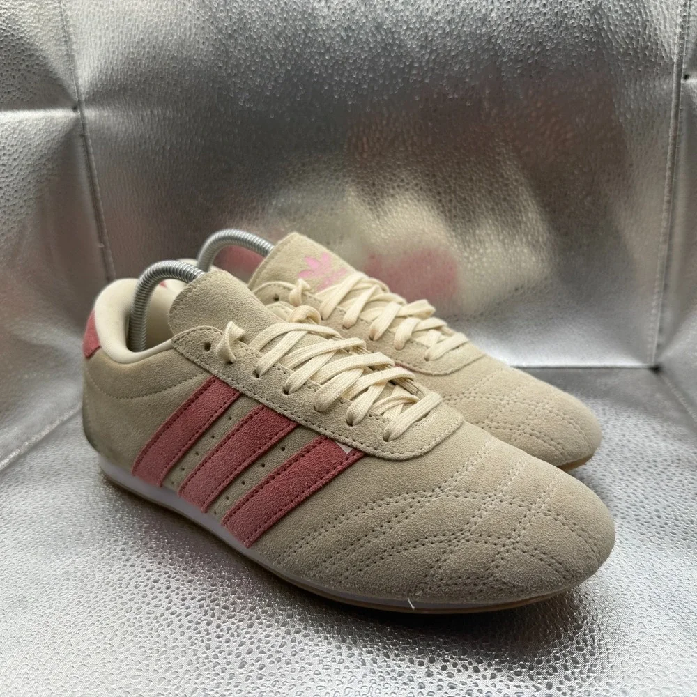 Size 9‎ Adidas Taekwondo Lace Cream White Bliss Pink Womens Sneaker Shoes JQ3518